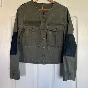 Free People Bomber
Distressed Jacket